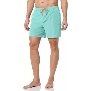 Huk Men's Fishing Swim Shorts Sea‎ Green, Size Med